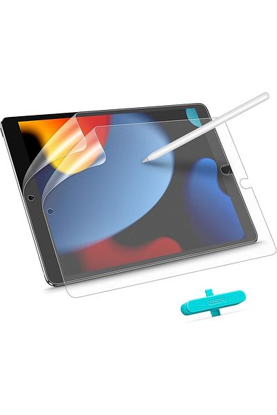 ESR Set of 2 protective films for iPad 9/8 2020/7 Esr, polyethylene terephthalate, transparent