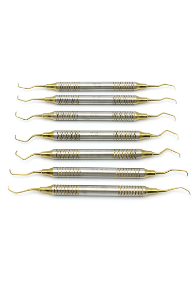 Choice مجموعة واحدة من 7 قطع/مجموعة من أدوات تنظيف الأسنان، مكشطة الأسنان، مك...