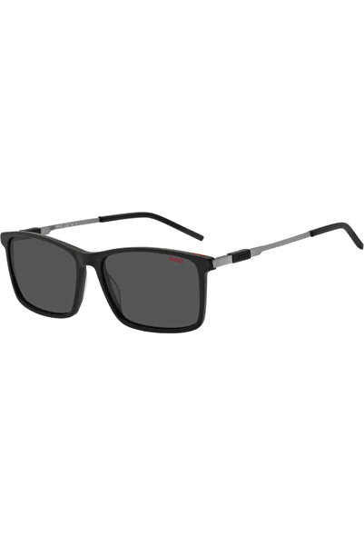 Hugo Boss HG 1099/S 003/IR Men's Sunglasses, Black, Rectangular, 56 mm