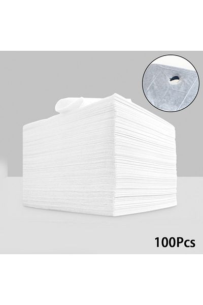 Choice Perforated 100pcs Disposable White Sheets Salon Massage Table Cover Breathable Non-woven Spa Tattoo