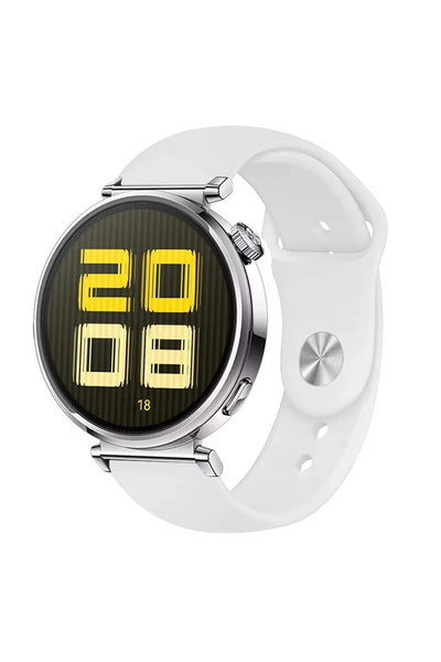 Tagomoon Huawei Watch Gt4 41mm ve Gt5 41mm ile Uyumlu Yumuşak Dokulu Jel Silikon Kayış