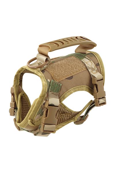 Choice Camouflage harness Tactical Cat Harness For Walking Escape Proof Adjustable Pet Vest Harness Soft Me
