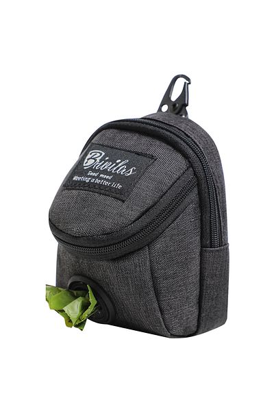 Choice Black 1PC Pet Multi Functional Dog Walking Bag Portable Training Bag Outdoor Outing Garbage Bag Stor