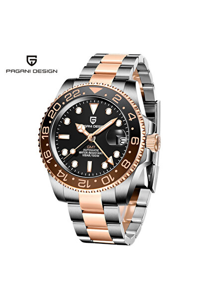 Choice40 Option 2 Rose gold PAGANI DESIGN V3 Version GMT Watches Men's Luxury...