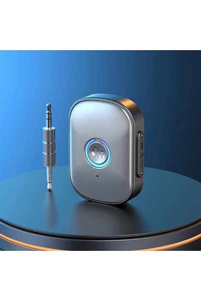 Choice black Car Bluetooth 5.3 AUX Adapter Noise Reduction 3.5mm Jack Stereo Wireless Audio Receiver with M