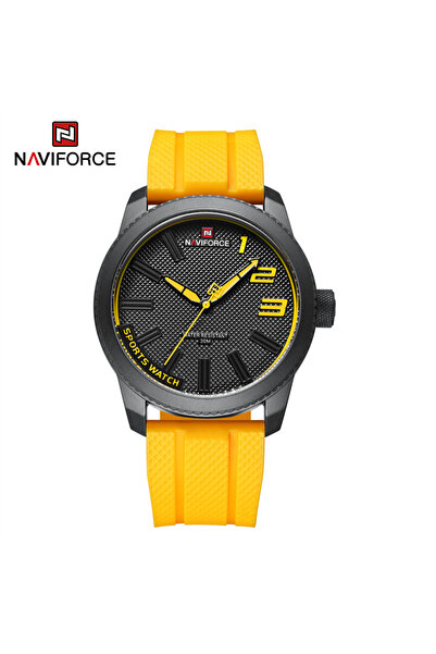 Choice ساعة BYY NAVIFORCE كوارتز فاخرة للرجال بسوار من السيليكون ساعات عسكرية...