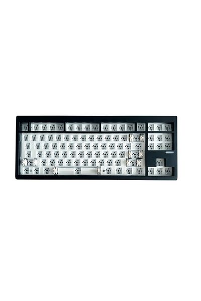 Choice black ZUOYA GMK87-L Mechanical Keyboard KIT 3-Mode Wireless Bluetooth Hot Swappable Gasket Customiza