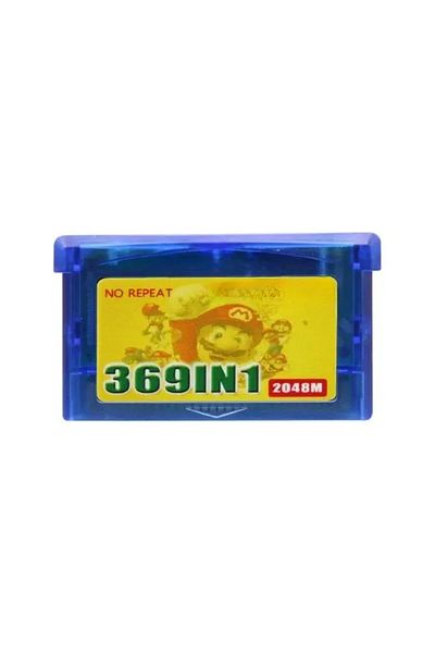 ZUIDID game card 369 In 1 32 Bit Game Cartridge Card for GBA GBA/SP NDS Retro Games English Language