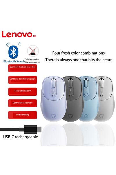 Choice GRAY Mouse Xiaoxin Plus Bluetooth Wireless Mouse Twilight Dark Gray Bluetooth Dual Mode Mouse Silent