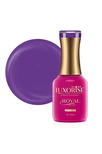 LUXORISE Oja semipermanentă Royal Collection, Royal Purple 15ml