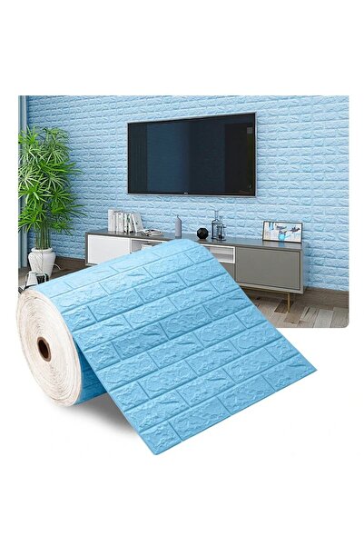 Choice 70 سم × 100 سم ج 70 سم × 1 متر ورق حائط ثلاثي الأبعاد ذاتي اللصق، ملصقات حائط من الطوب المقاوم للماء المستمر لغرفة المعيشة