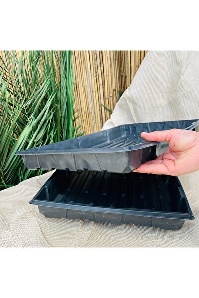 Ekodoğa Fide Viyol Tepsisi 4 Adet Derinlik 5 cm Viyol Altılığı Saksı Altlığı ...