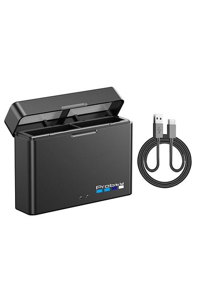 Choice black Battery Charger For DJI Osmo Action 5 Pro Action 3 4 Battery Charger Hub Action Camera for Act