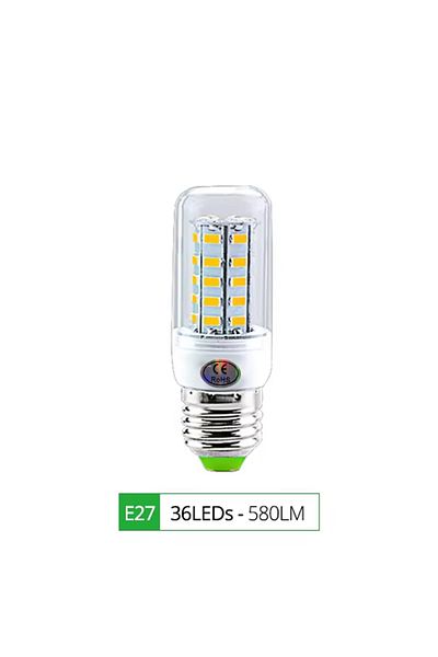 Choice Warm White E27-36LEDs E27 LED Lamp E14 LED SMD 5730 220V Corn Light Bulbs 24 36 56 72LEDs Lamparas L