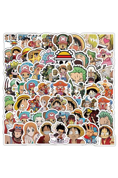 Choice 100PCS 100PCS Cool One Piece Anime Cartoon Stickers Decals for Kids DIY Laptop Scrapbook Fridge Graf