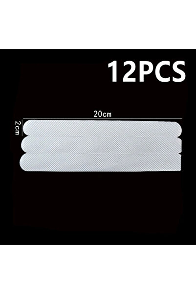 Choice Bar-type 12PCS Transparent Anti-slip Shower Stickers Non-Slip Tape Str...