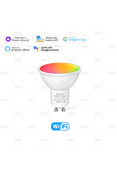 Choice 1 قطعة من مصابيح LED الذكية Ewelink GU10 Zigbee المزودة بتقنية WiFi، م...