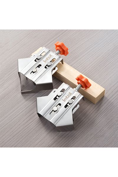 Choice Type A (4 PACK) Imbot Adjustable Single Handle Stainless Steel Close End Corner Clamp Woodworking Cl
