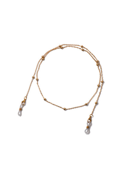 Choice سلسلة نظارات معدنية ذهبية من اللؤلؤ سلسلة أقنعة سلسلة نظارات شمسية نسا...