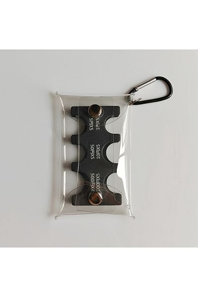 Choice Black Colourful Portable Coin Clip Organizer Small Wallet Loss Prevention Clip Japanese Currency Sor