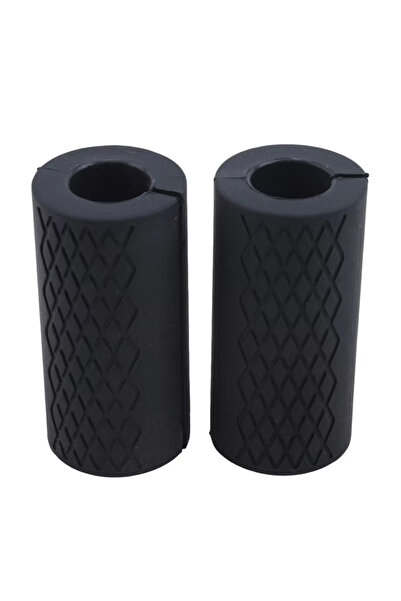 choice2 black Grip Fat Bar Dumbbell Fat Barbell Grip Thick Bar Grips for Weig...