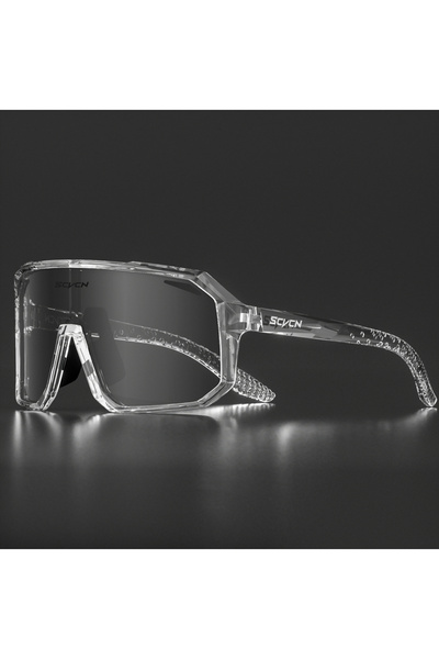 Choice نظارات شمسية رياضية خارجية لركوب الدراجات من SCVCN، عدسة واحدة، بدون ع...