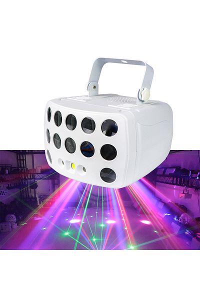 Choice Eu Plug 3in1 Alien Remote Control Dmx Rgbw Led Laser Strobe Disco Dj Beam Spot Stage Lighting Effect