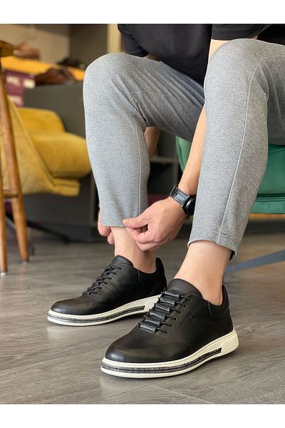 MOR KUNDURA Genuine Leather Daily Use Men's Shoes