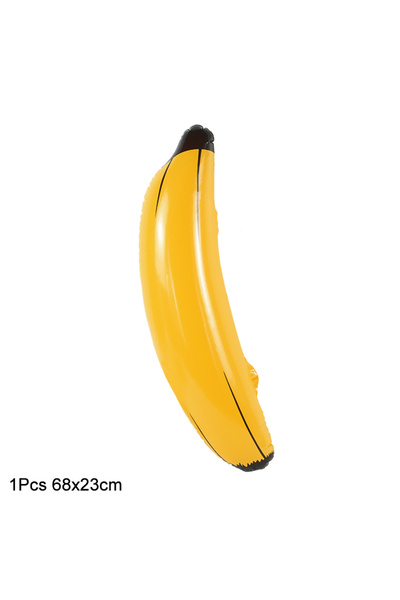 Choice كما هو موضح في الصورة، لعبة نفخ على شكل موز هاواي، شجرة نخيل، بالونات ...