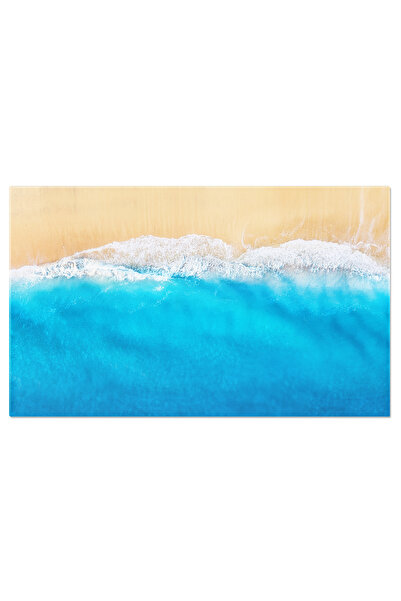 StoryGift Romania Tablou Canvas Valuri Si Stanci Din Perspectiva Aeriana Aeri...