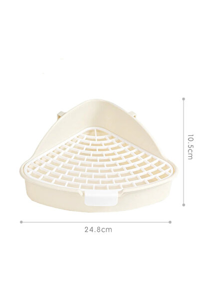 Choice صندوق فضلات أرنب أبيض، صندوق تدريب على استخدام المرحاض، صندوق مرحاض زا...