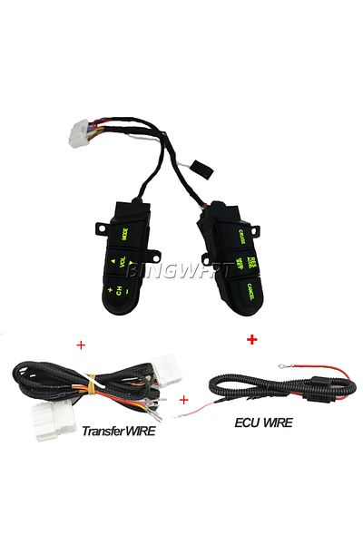 Choice Greenswitch-2wire Steering Wheel Pad Cruise Audio Remote Switch 36770snaa12 36770-sna-a12 For Honda