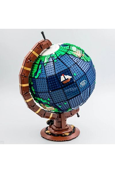 Choice 21332 Hot Toy New Ideas Globe Map Model Building Blocks Bricks Technical MOC Bricks High Difficulty