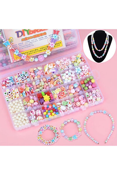 Arabest مجموعة خرز صدفي ملون، مع صندوق تخزين مكون من 24 حجرة، مادة عالية الجو...