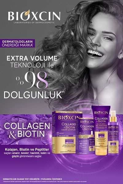 Bioxcin Collagen & Biotin Extra Volume Shampoo 3 X 300 ml Buy 3 Get 2 - 2 Pieces