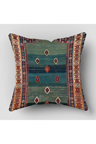 Choice غطاء وسادة بتصميم سجادة فارسية من الجانبين مقاس 45×45 سم، غطاء وسادة ل...