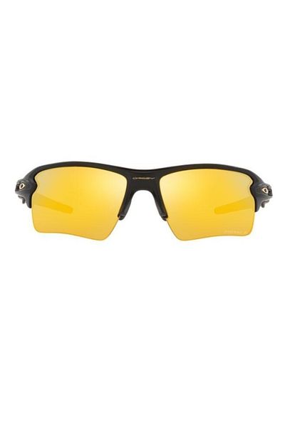 Oakley Ochelari de soare polarizați pentru bărbați Oo9188 9188b3, negri, dreptunghiulari, 59 mm