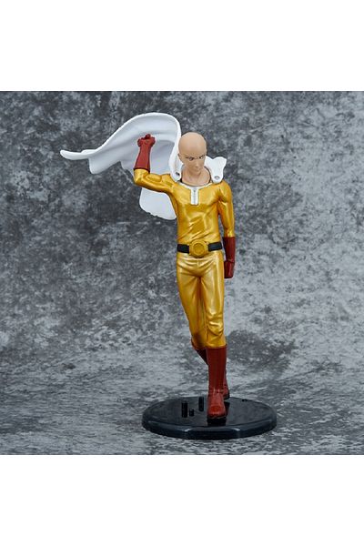Choice no box 21cmBandai Japanese Anime Lk One Punch Superman Teacher Gk QiyuStatue Model Ornament Christma