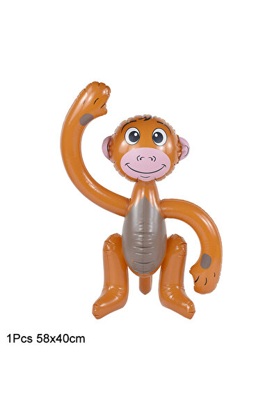 Choice كما هو موضح في الصورة، لعبة قابلة للنفخ على شكل قرد هاواي، شجرة نخيل، ...