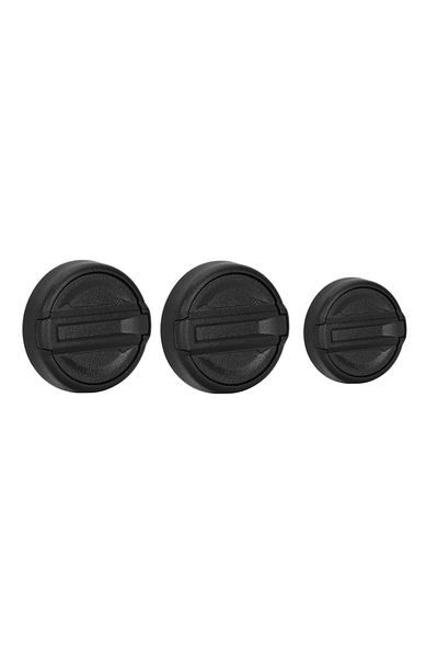 YOCTM Black Door Lock Keyhole Key Socket Decoration Cover Sticker for Jeep Wrangler TJ JK JL Gladiator JT