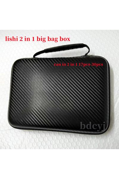 Choice black bag BLACK BAG 2in1 Decoder Lishi 2 in 1 Tool carry bag case blank case lishi tools empty case