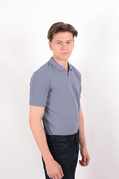Diandor Tricou - Albastru - Regular fit