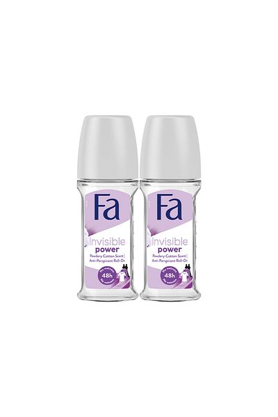 Fa Invisible Power Roll On Deodorant Value Pack 2 x 50 ml