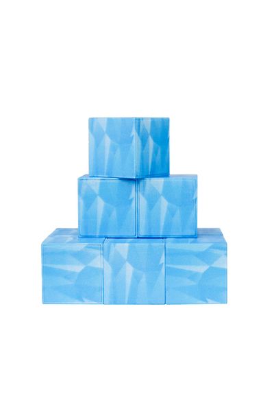 Megacraft Magnetic Blocks Ice Pattern Block