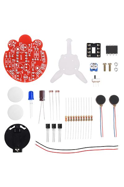 Choice Green Electronic Photosensitive Movement Firefly Diy Parts Beginner Learn To Solder Fun Kit Handmade