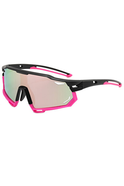 Choice نظارات شمسية وردية اللون لركوب الدراجات للرجال، نظارات شمسية لركوب الد...