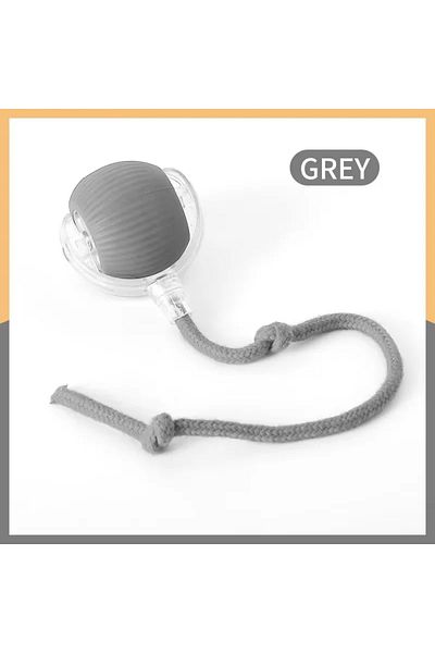 Choice Grey Tail ball Cat Toy Ball Teasing Cat Rolling Ball Hair Pet Relieve Boredom Plush Teasing Cat Ball