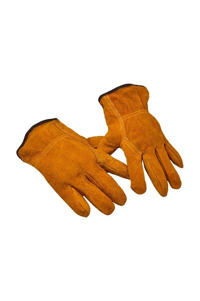 Choice 3pairs 3/5/10 Pairs Labor Protection Work Gloves Soft Cowhide Welding Safety Protection Wear-resista