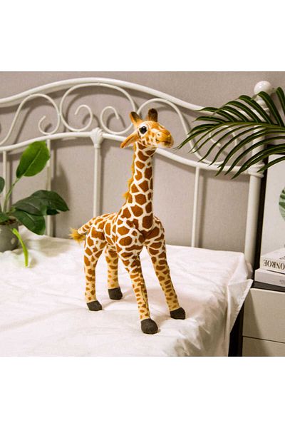 Choice Light yellow 40cm 1pc 40CM Cute Simulation Giraffe Plush Toys Kids Baby Lovely Real Life Animal Doll