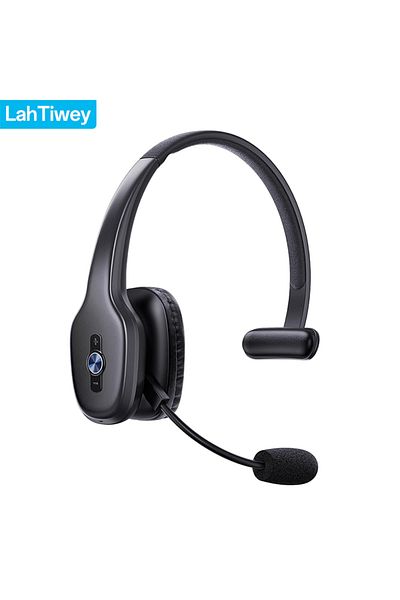 Choice black Bluetooth Headset, Trucker Bluetooth Headset with Microphone,Wireless on-Ear Headset for Compu